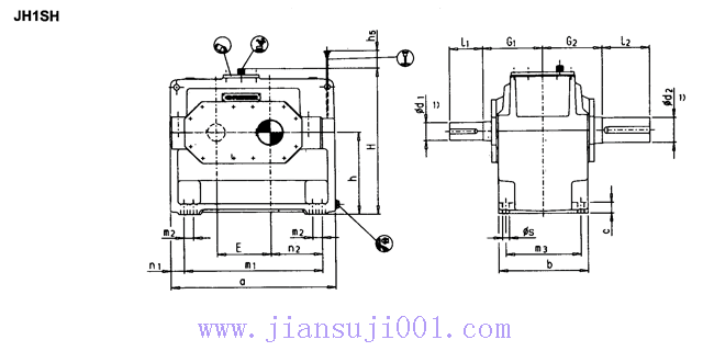 JH/B系列工業齒輪箱