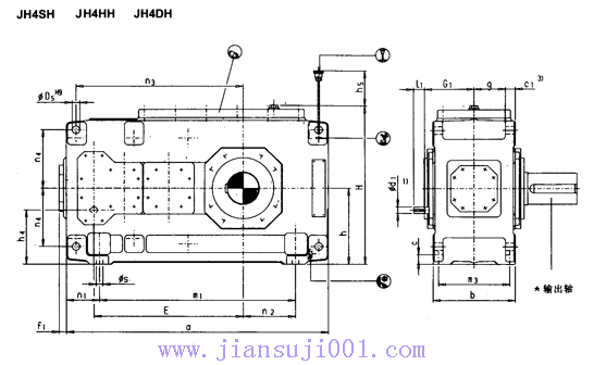 JH/B系列工業齒輪箱