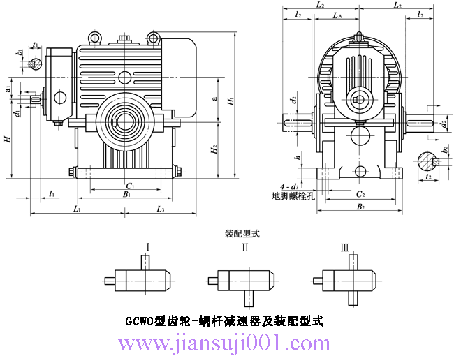 GCWO100GCWO125GCWO160GCWO200GCWO250͵ټ΁U΁݆֮ϵX݆-΁UpbʽcҪߴ磨JB/T7008-1993