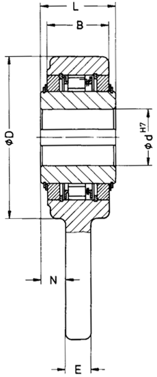 外部逆止器FA適用低扭矩,低轉(zhuǎn)速